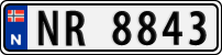 License plate of Norway, Trailers, motorcycles, special vehicles