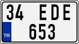 License plate of Turkey, Regular plates