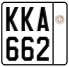 License plate of Greece, Motorcycles