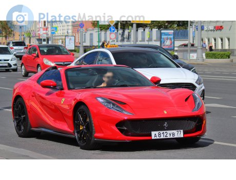 а812ув77, Ferrari 812