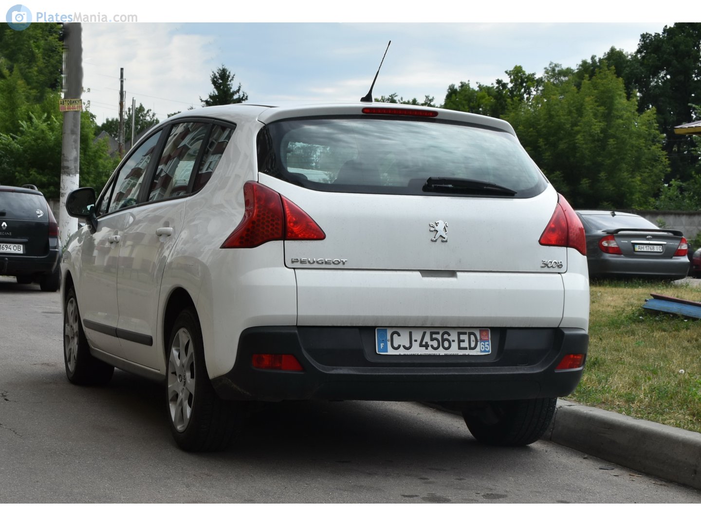 CJ-456-ED, Peugeot 3008 1st gen (T84; Global-market), 2009–2013