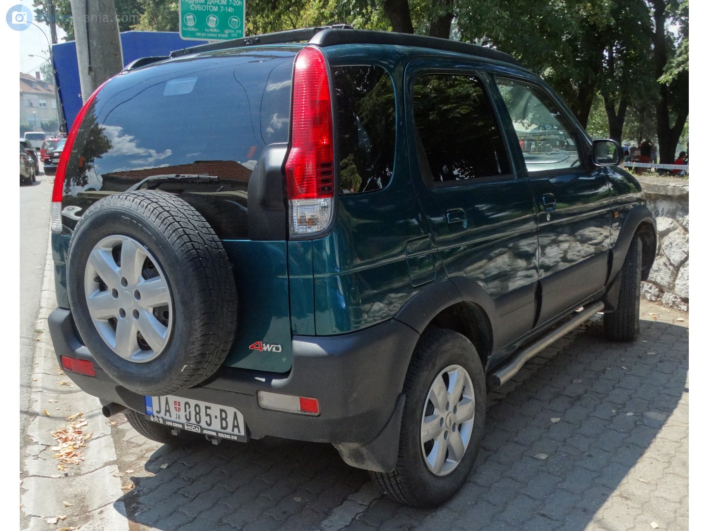 JA 085-BA, Daihatsu Terios 1st gen (J100/F500), 1997–2005