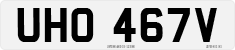 License plate of the United Kingdom, 1963 year system