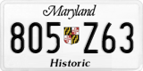 Maryland, Historic (123-456)