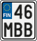 License plate of Finland, Motorcycles