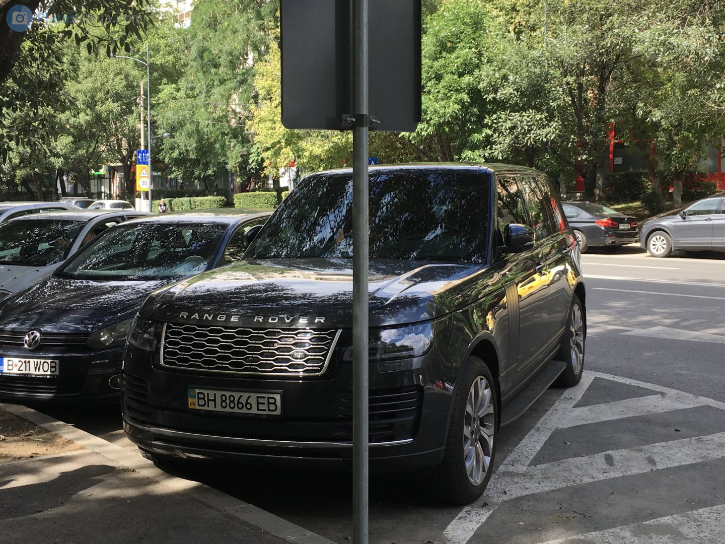 BH 8866 EB, Land Rover Range Rover 4th gen (L405), facelift, 2017–2022