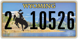 Wyoming, 1(2) 1234X