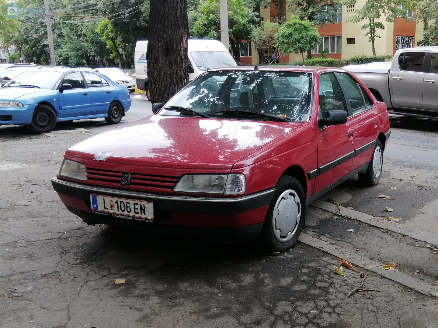 L 106 EN, Peugeot 405 1st gen Sedan (D6/D7), 1987–1996 (2019– for AZ-market)