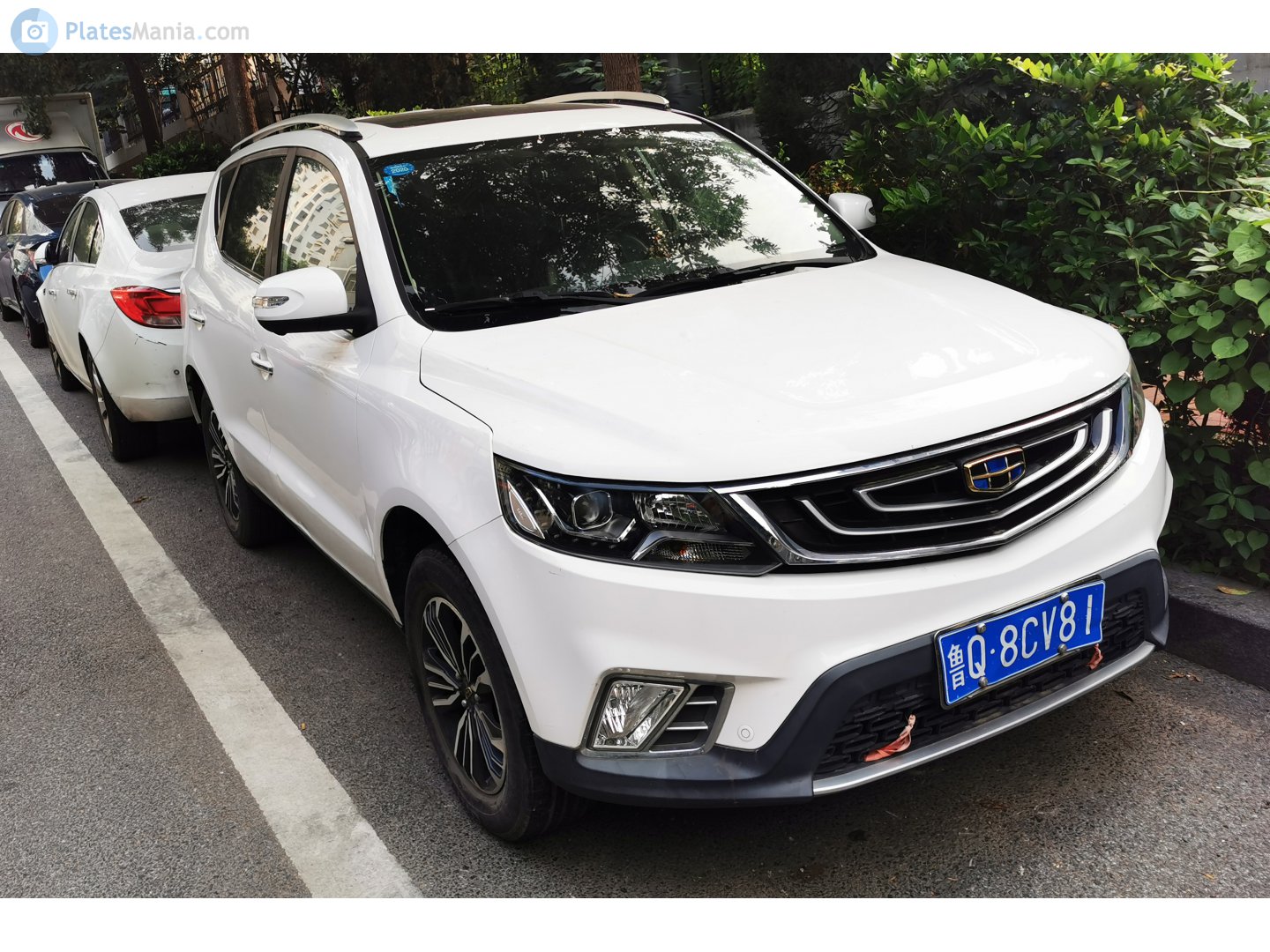 鲁Q·8CV81, Geely Vision (Yuanjing) X6 1st gen (NL), 2016–2018
