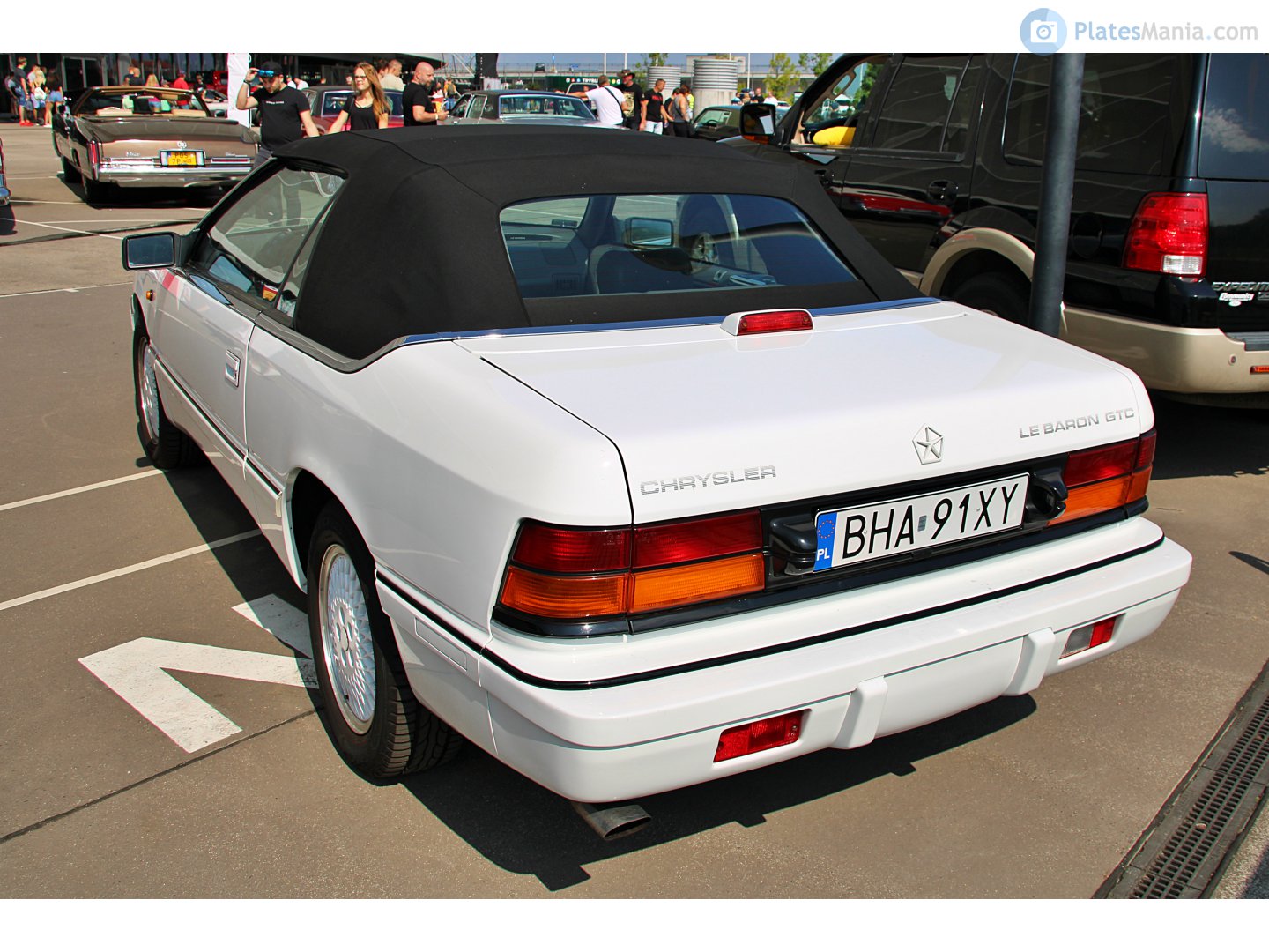 BHA 91XY, Chrysler LeBaron 3rd gen Convertible, 1986–1992