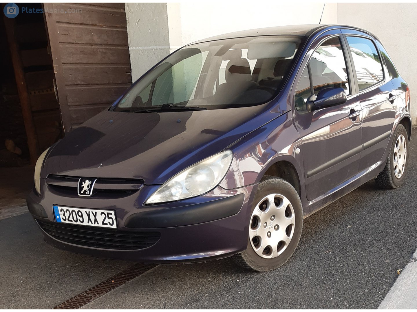 3209 XX 25, Peugeot 307 1st gen 5-door Hatch (T5/T6), 2001–2008 (–2011 for LATAM- and –2014 for CN-market)