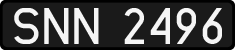 License plates of Poland, 1976 year system
