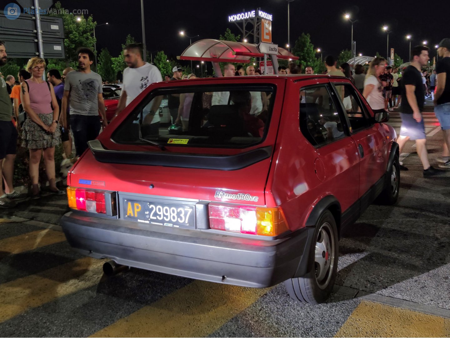 AP 299837, FIAT Ritmo 1st gen 3-door Hatch (138), facelift, 1982–1988