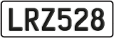 License plate of New Zealand, ABC1(23)
