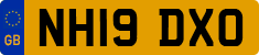 License plate of the United Kingdom, 2001 year system