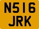 License plate of the United Kingdom, 1983 year system