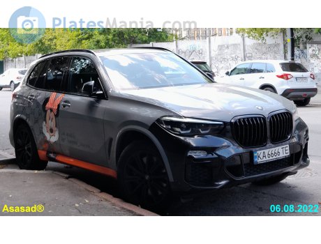 KA 6666 TE, BMW X5
