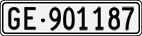 License plate of Switzerland, Cars