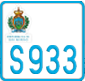 License plate of San Marino, Motorcycles