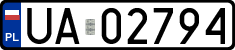 License plates of Poland, Military