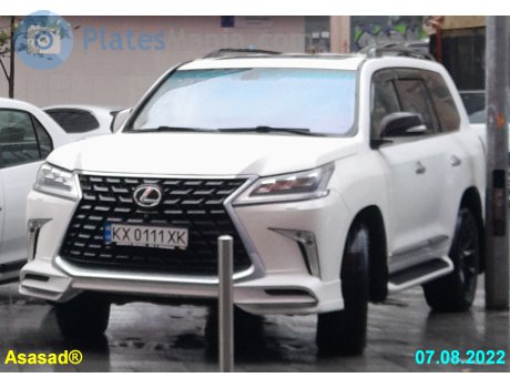 KX 0111 XK, Lexus LX