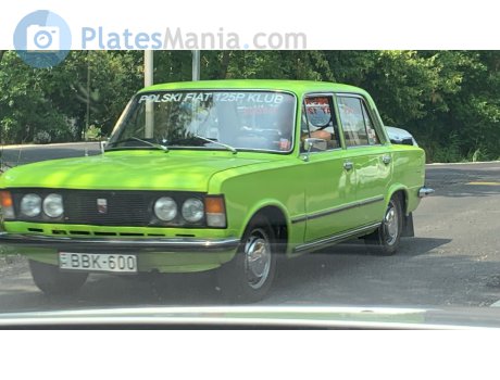 BBK-600, Polski Fiat 125p