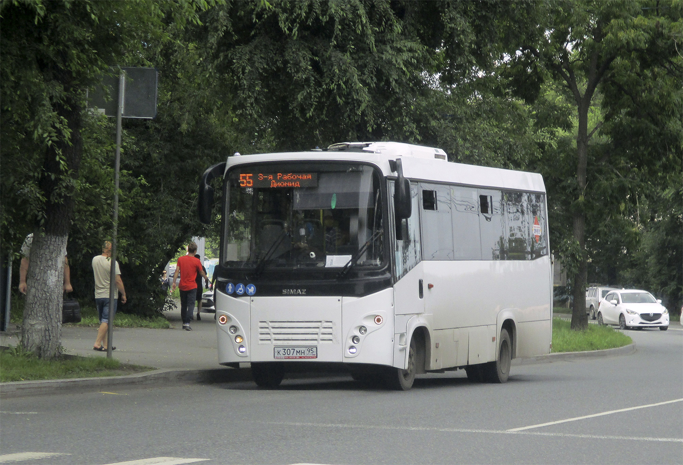 к 307 мн 95, SimAZ 2258 