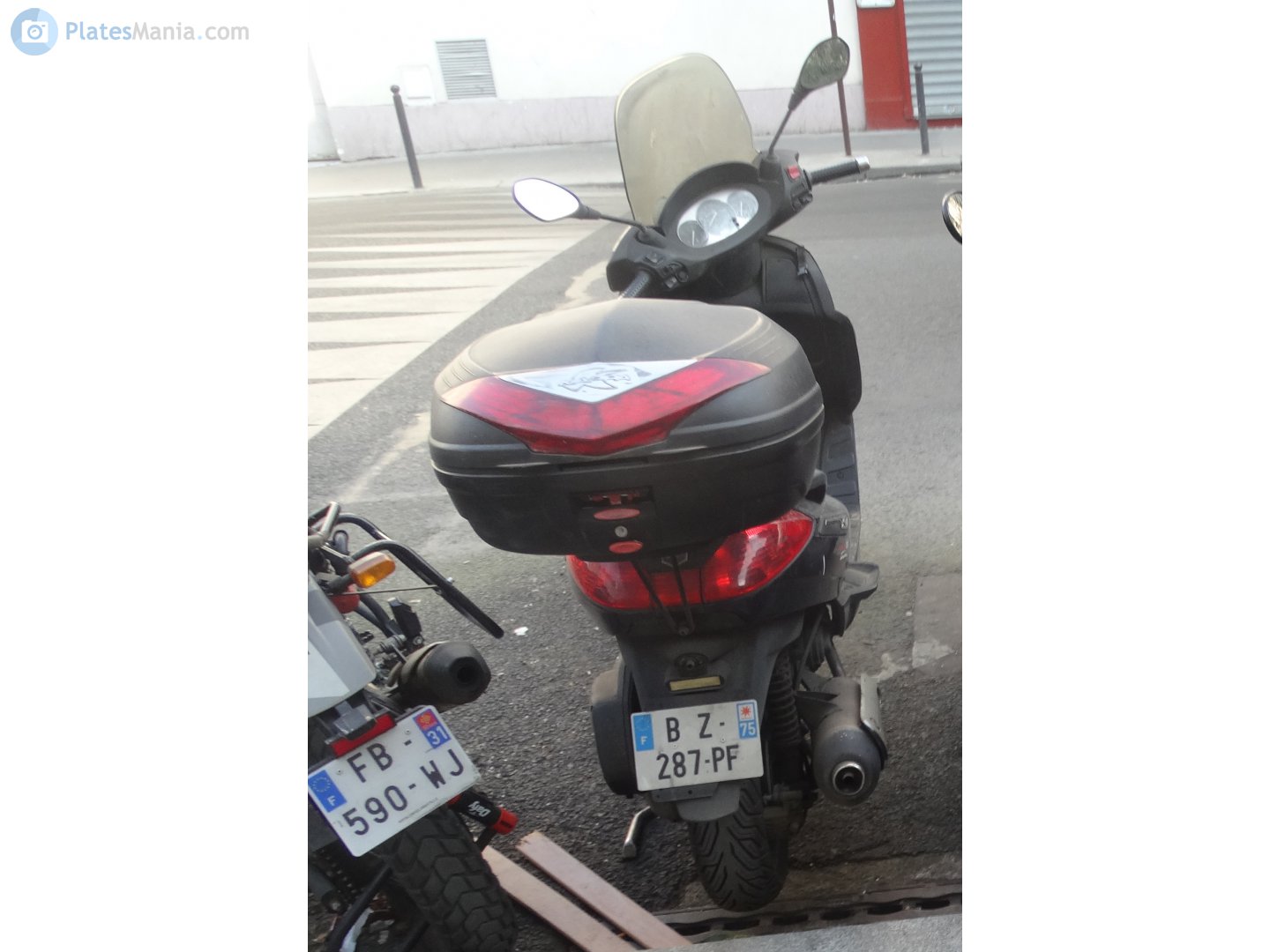 BZ-287-PF, Piaggio X7 