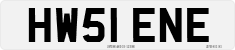 License plate of the United Kingdom, 2001 year system