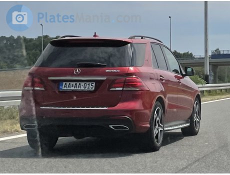 AA AA-015, Mercedes-Benz GLE-Klasse