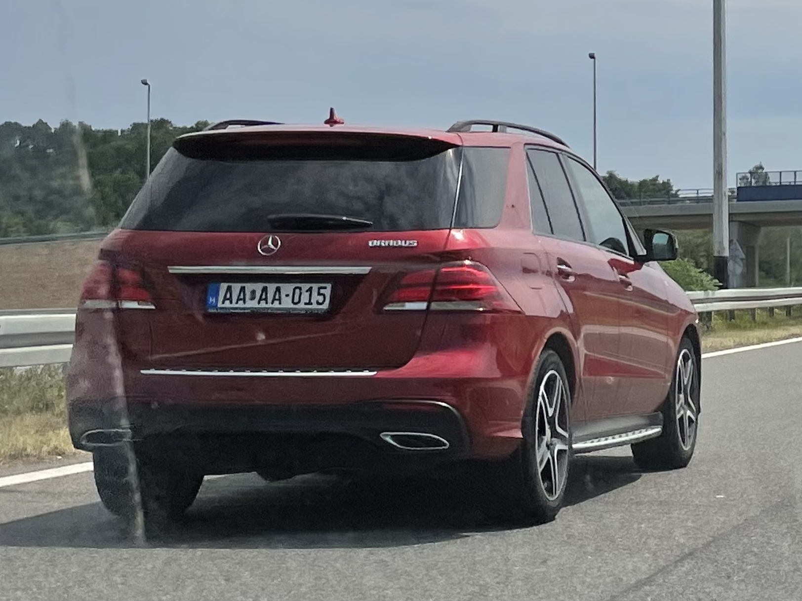 AA AA-015, Mercedes-Benz GLE-Klasse 1st gen SUV (W166), 2015–2018