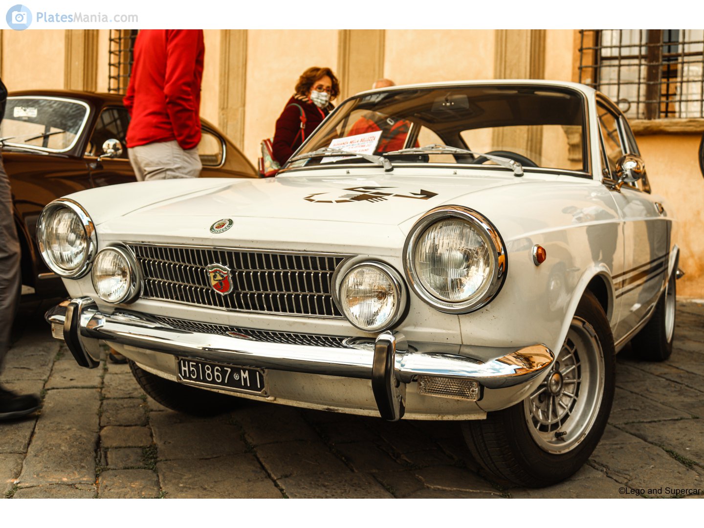 MI H51867, FIAT 850 Abarth 1300 Coupe, 1968–1970