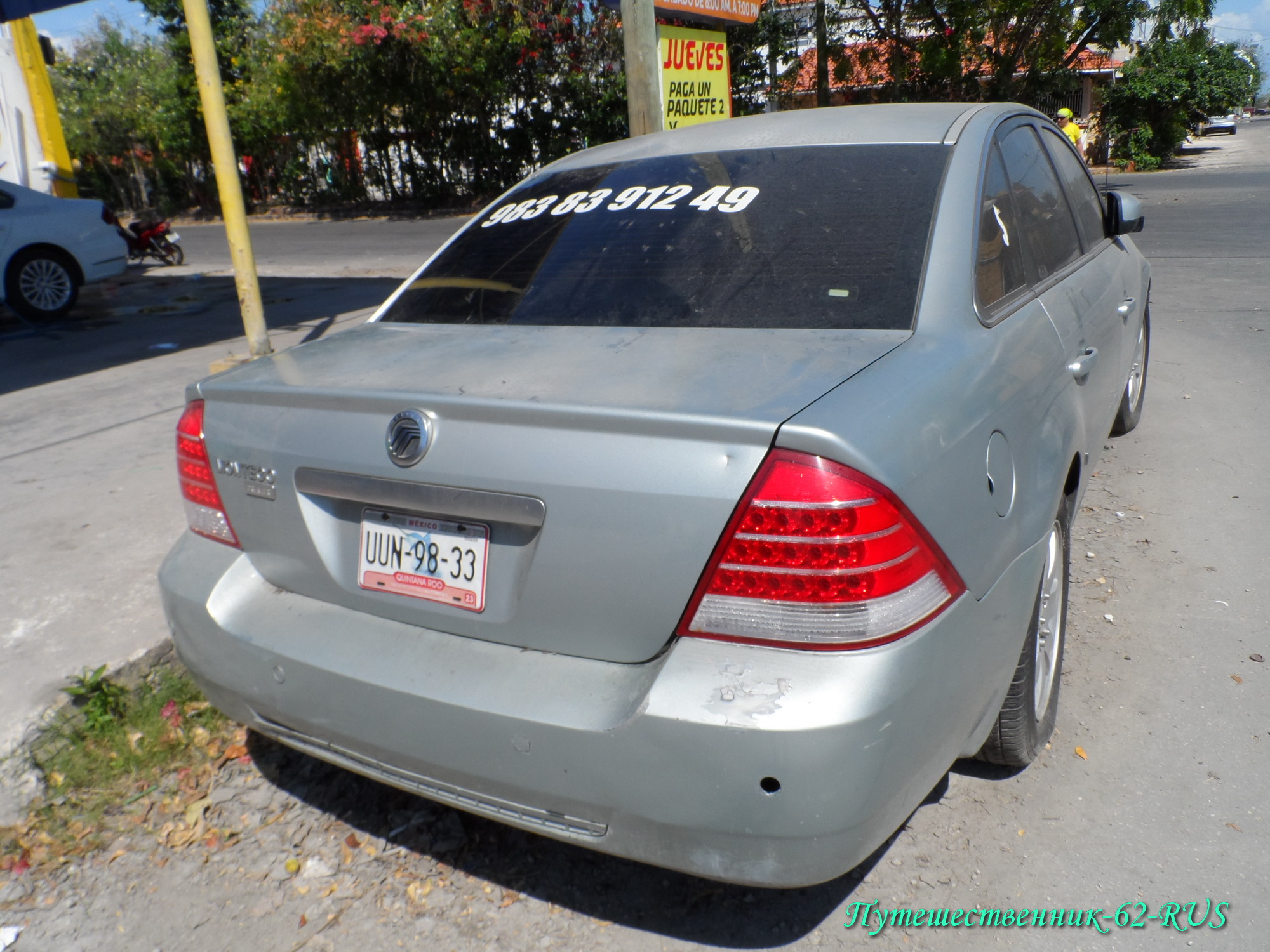 UUN-98-33, Mercury Montego 3rd gen (D333; NA-market), 2004–2007