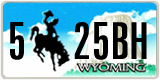 Wyoming, 1(2) 1234X