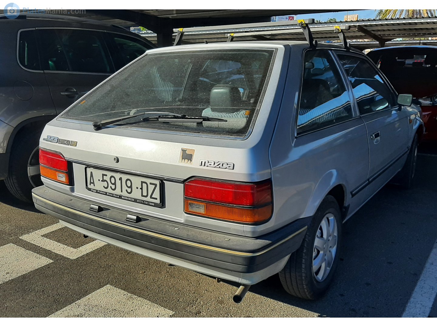 A 5919 DZ, Mazda 323 3rd gen 3-door Hatch (BF), 1985–1991