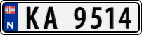 License plate of Norway, Trailers, motorcycles, special vehicles
