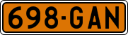 License plate of Finland, Special vehicles