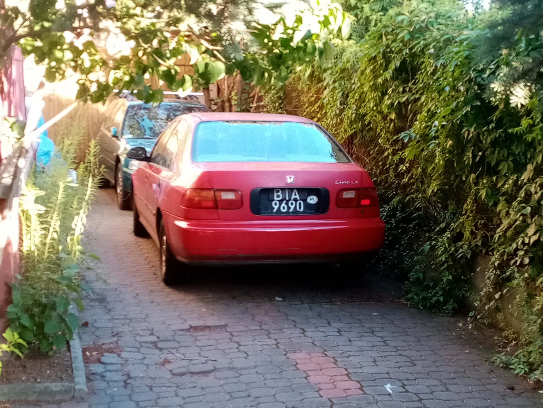 BIA 9690, Honda Civic 5th gen (Ferio) Sedan (EG/EH/EJ), 1991–1995