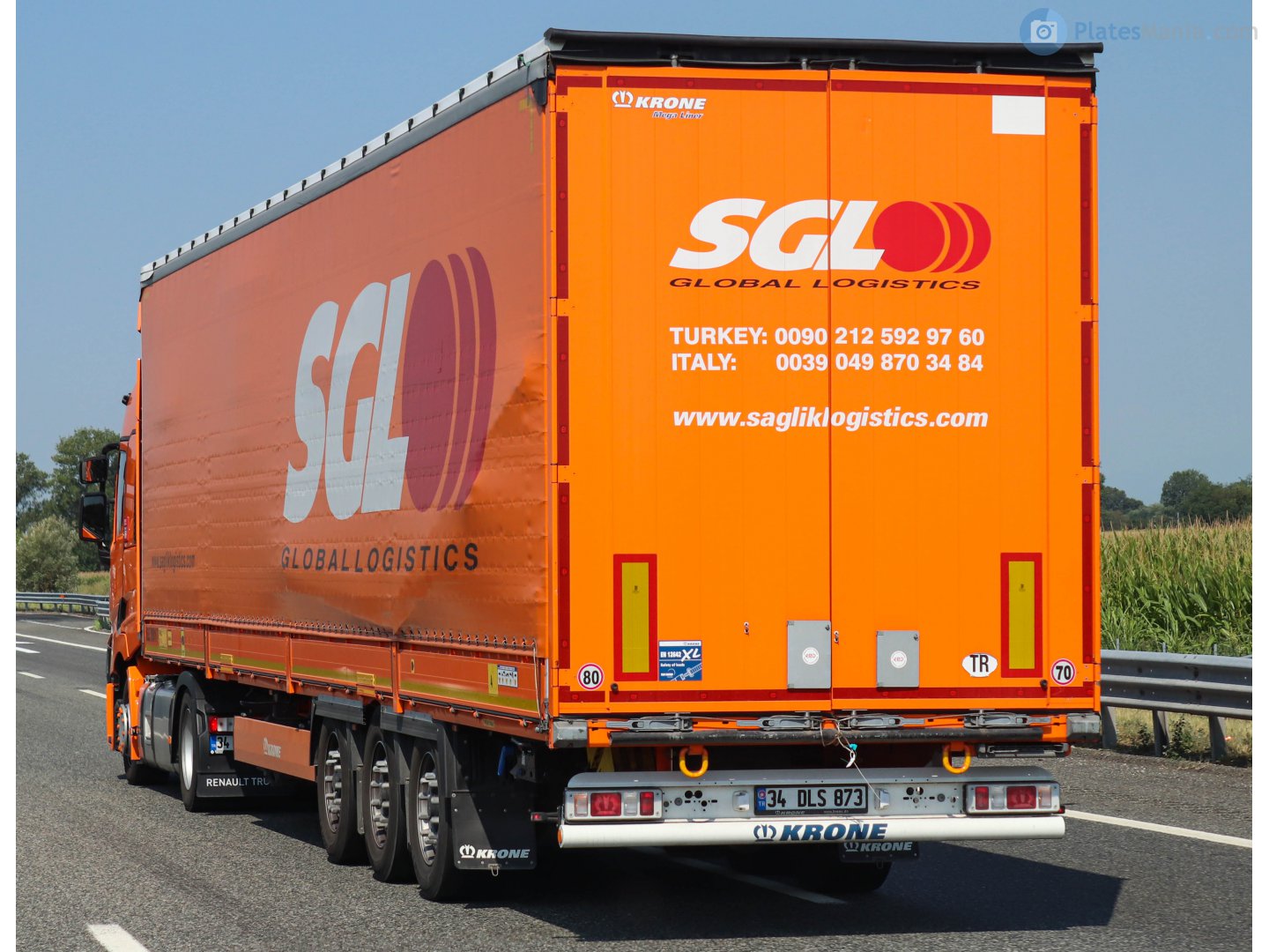 34 DLS 873, Krone Paper Liner 