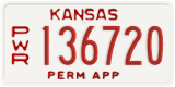 Kansas, Apportioned (123456)
