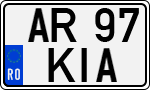 License plate of Romania, Regular plates