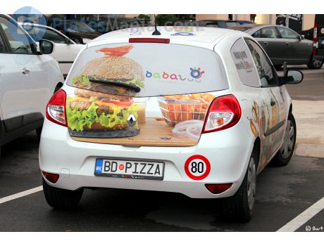 BD PIZZA, Renault Clio