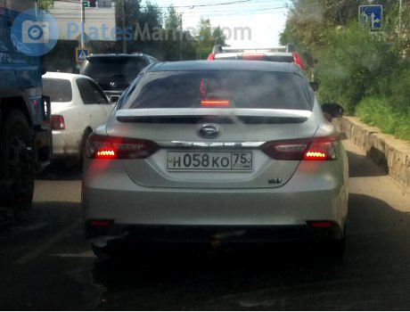 н058ко75, Daihatsu Altis