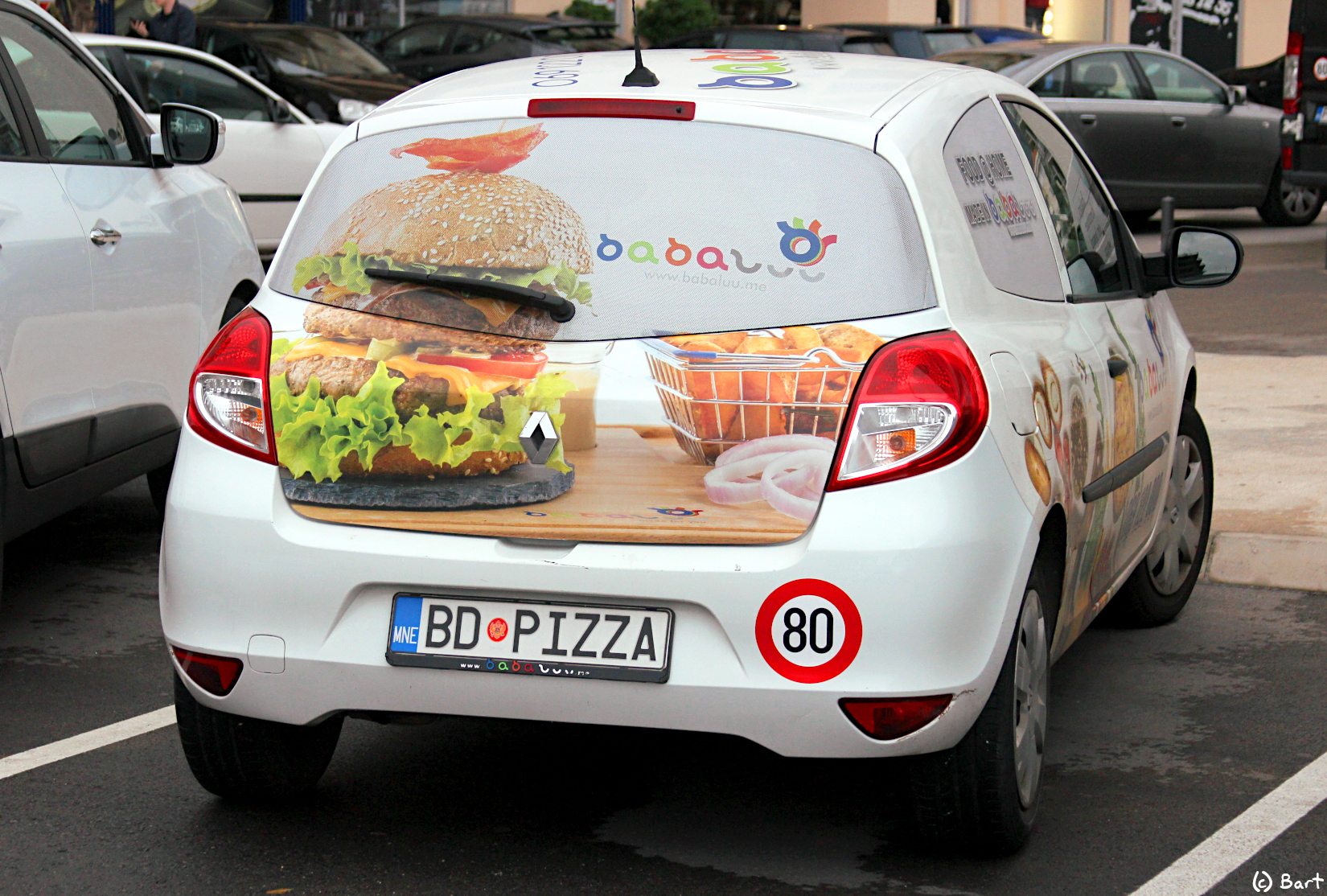 BD PIZZA, Renault Clio 3rd gen 3-door Hatch (C85), facelift, 2009–2014
