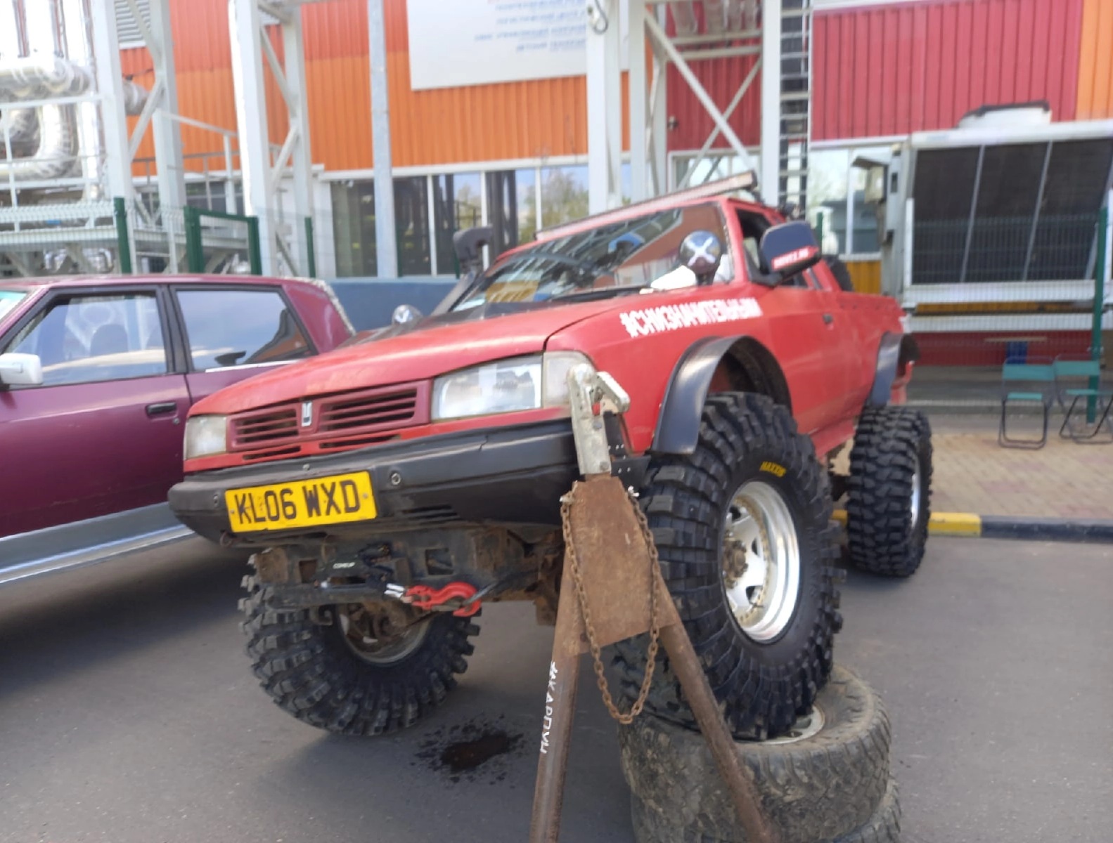 KL06WXD, License plate without vehicle 