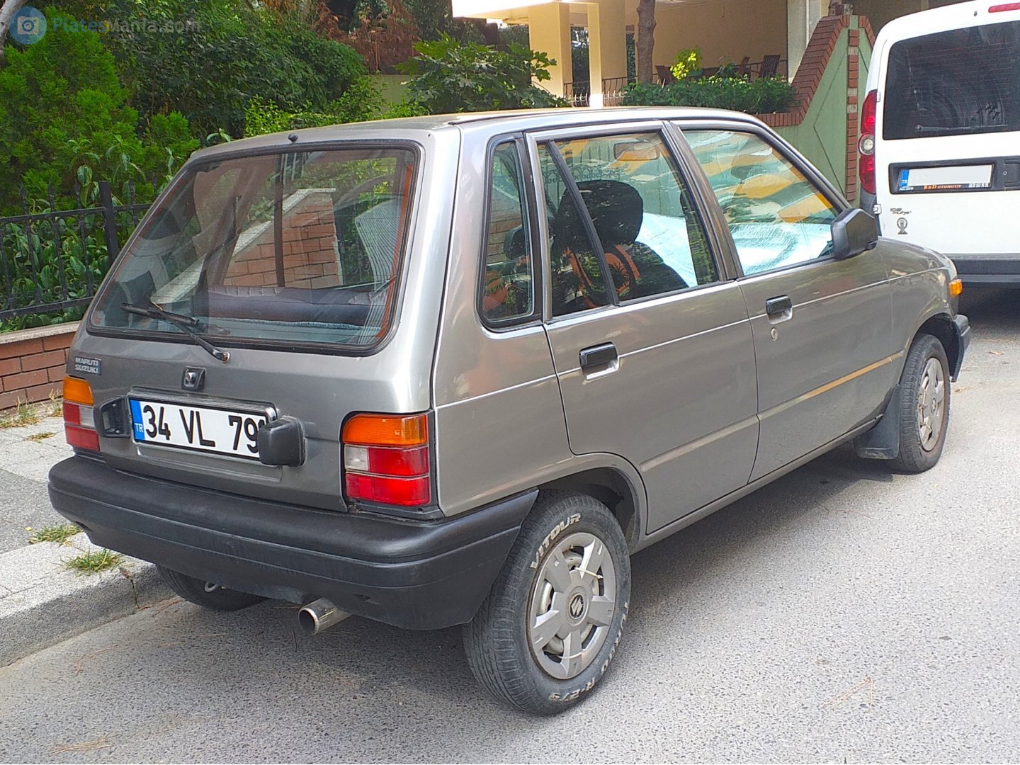 "34 VL 791" photos Maruti 800. Turkey
