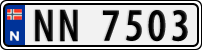 License plate of Norway, Trailers, motorcycles, special vehicles