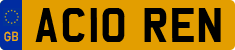 License plate of the United Kingdom, 2001 year system