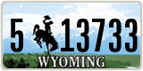 Wyoming, 1(2) 1234X