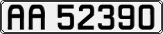 License plate of Norway, Cars